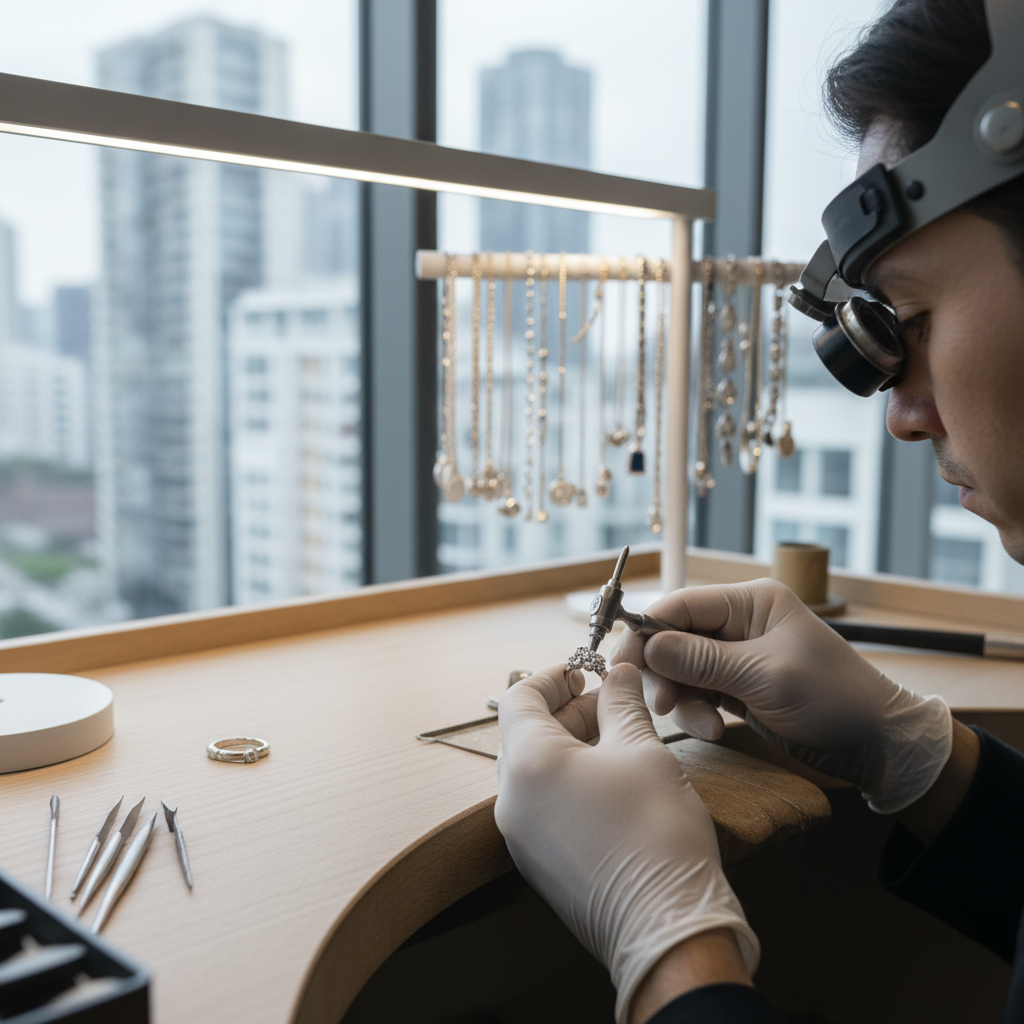 Inside the CRM Jewelers showroom